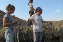 Preparation for rapelling